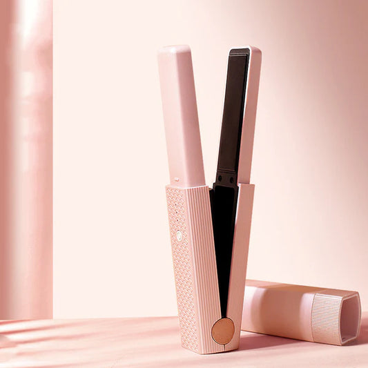 Portable Cordless Usb 3 Mini Ceramic Hair Curler