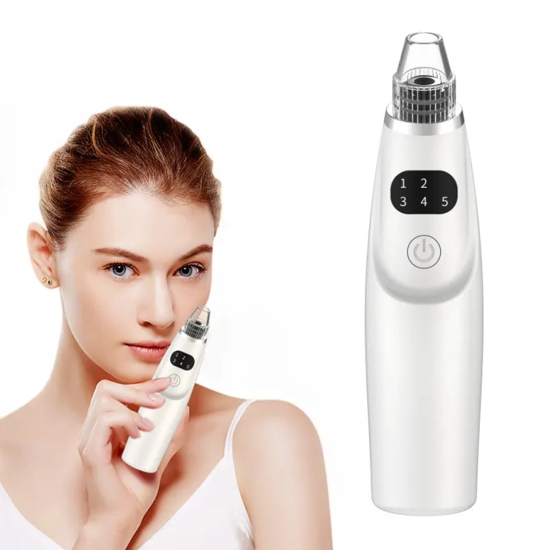 Pore Cleaner Black Head Acne Treatment Suction Extractor Facial and Whitehead Head Electronic Blackhead Remover Vacuum