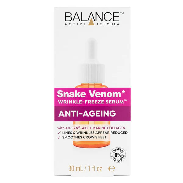 Snake Venom Wrinkle-Freeze Serum 30ml | Balance Active