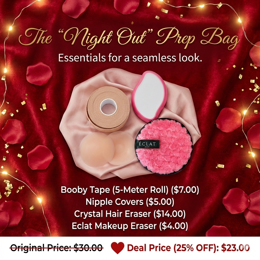 The night out prep bag