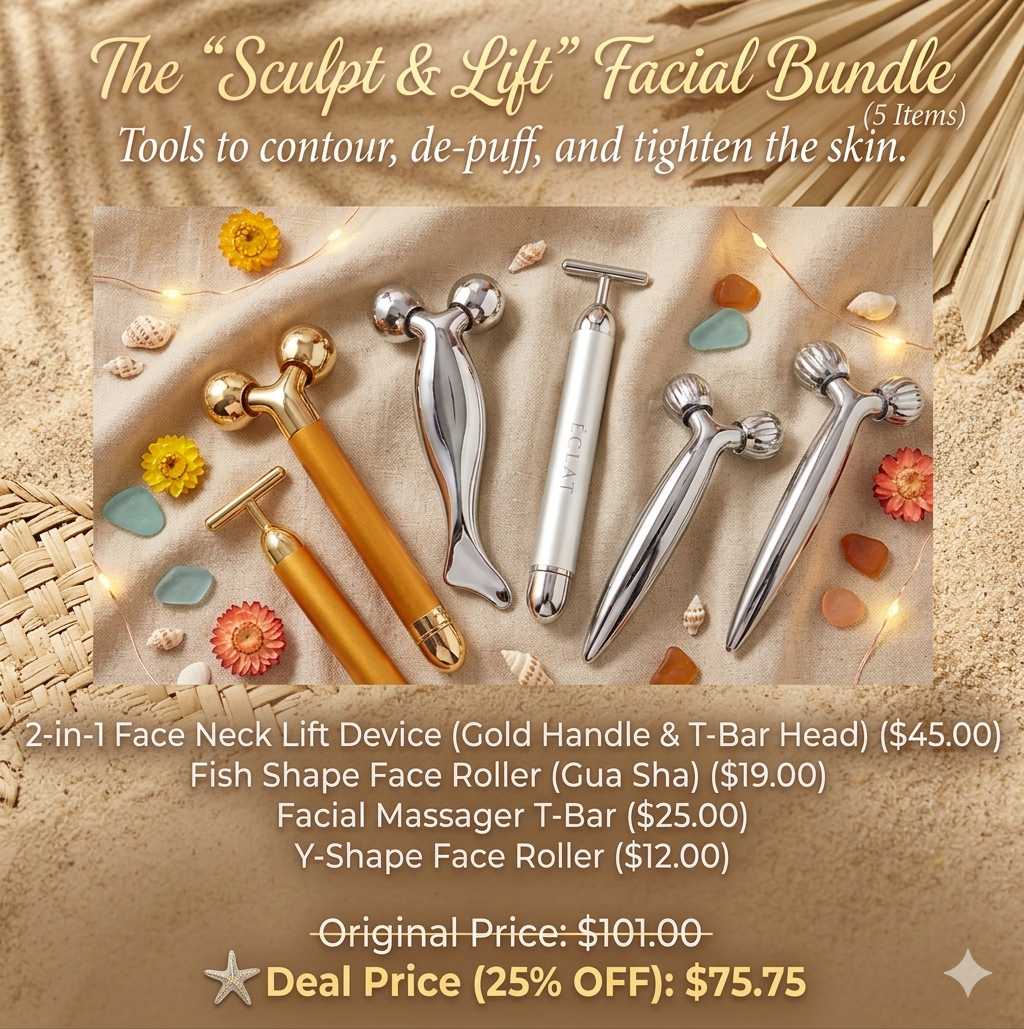 The sculpt and lift facial Bundle