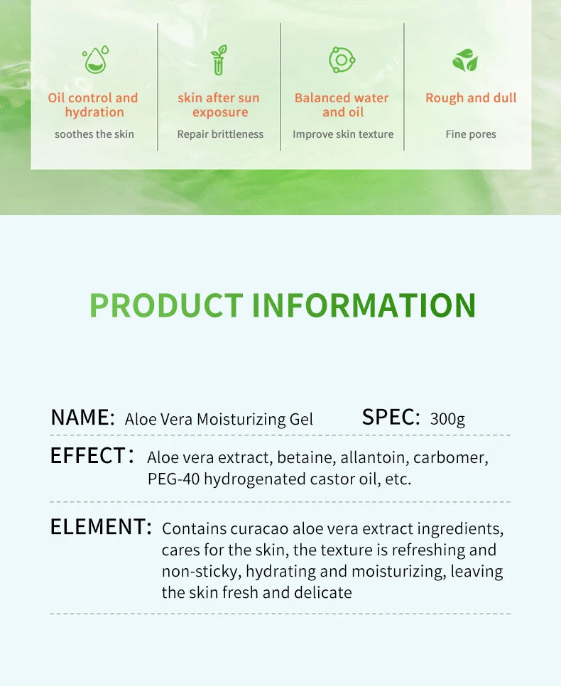 SEOMOU Moisturizing Aleo Vera Gel 300g
