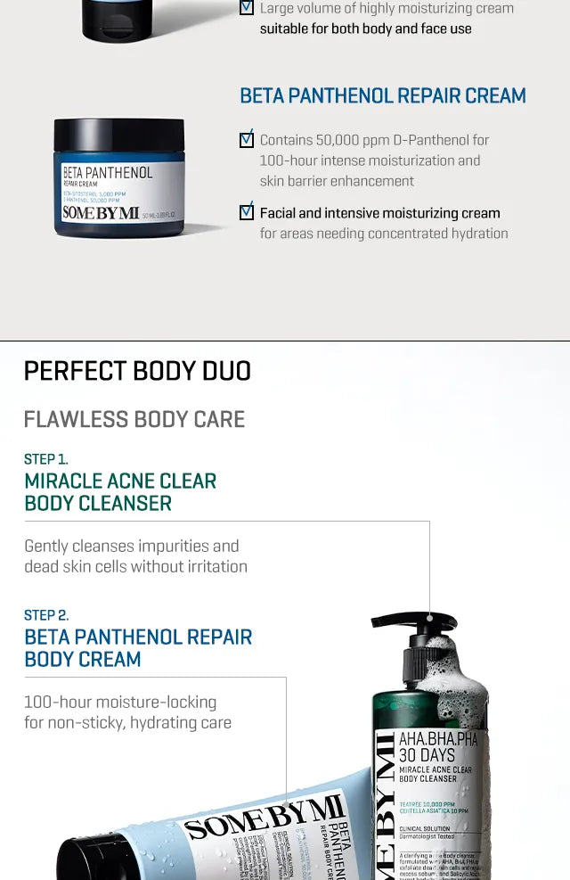 SOME BY MI - Beta Panthenol Repair Body Cream