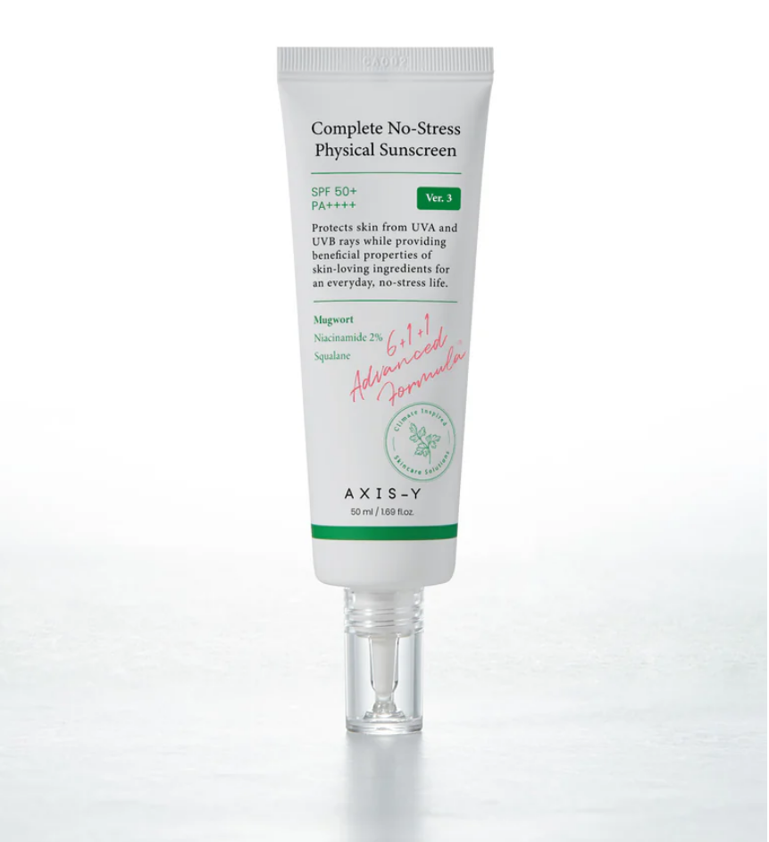 Complete No-Stress Physical Sunscreen V.3 | Axis-Y