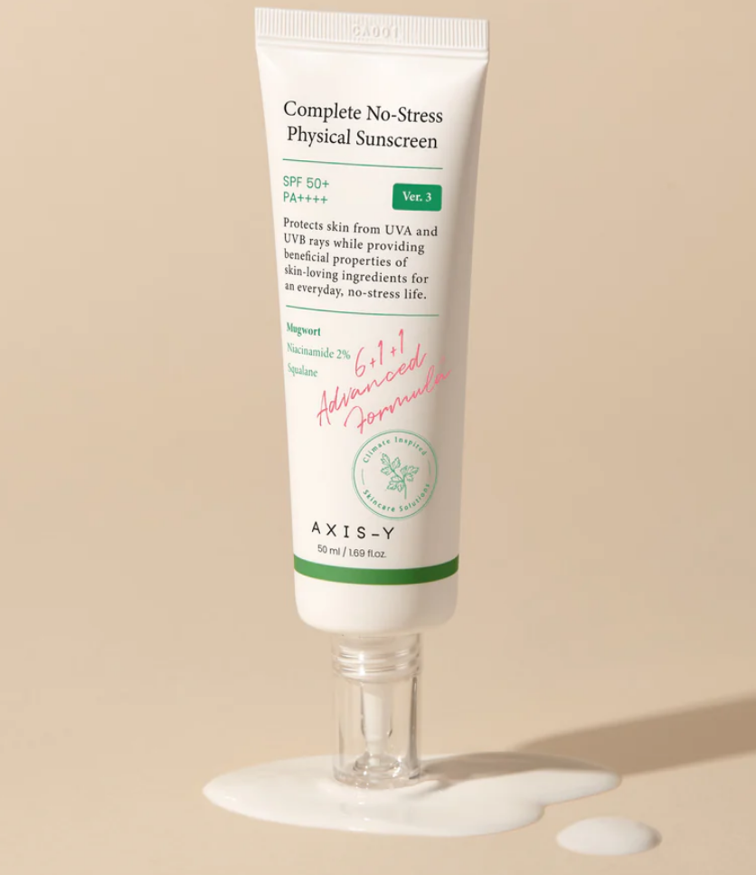 Complete No-Stress Physical Sunscreen V.3 | Axis-Y