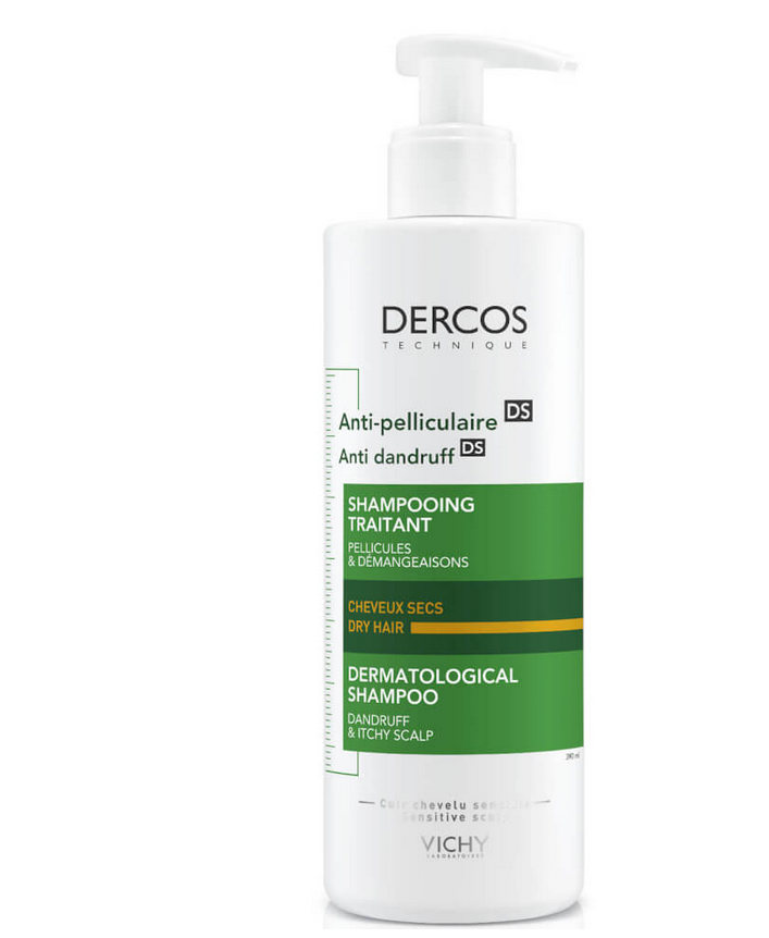 VICHY Dercos Anti-Dandruff Shampoo for Dry Hair 200ml - 390ml
