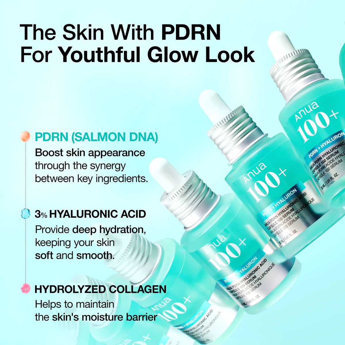 PDRN Hyaluronic Acid Capsule 100 Serum ANUA
