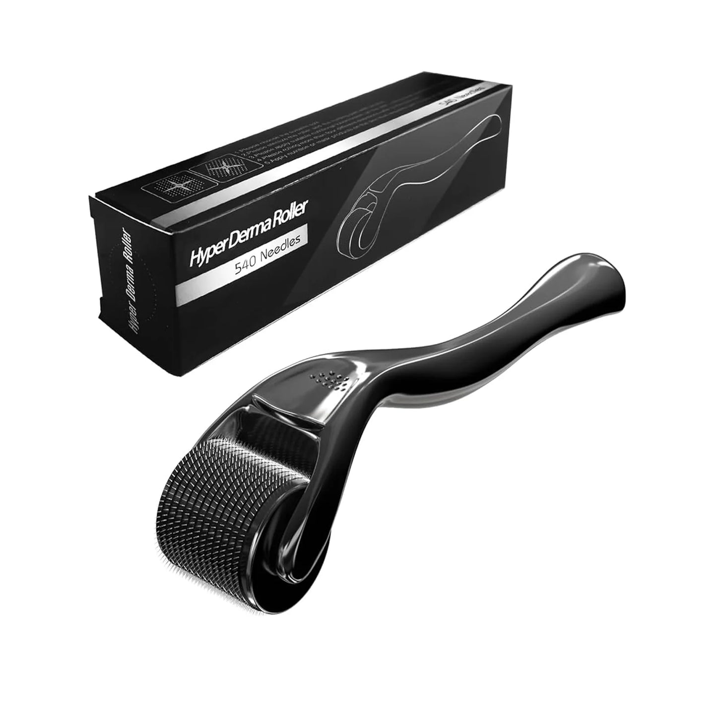 Hyper Derma Roller 540 Needles For Face And Head 0.3mm