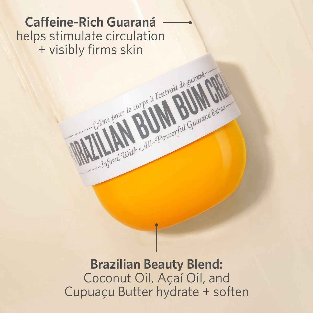 Brazilian Bum Bum Visibly Firming Refillable Body Cream |Sol de Janeiro