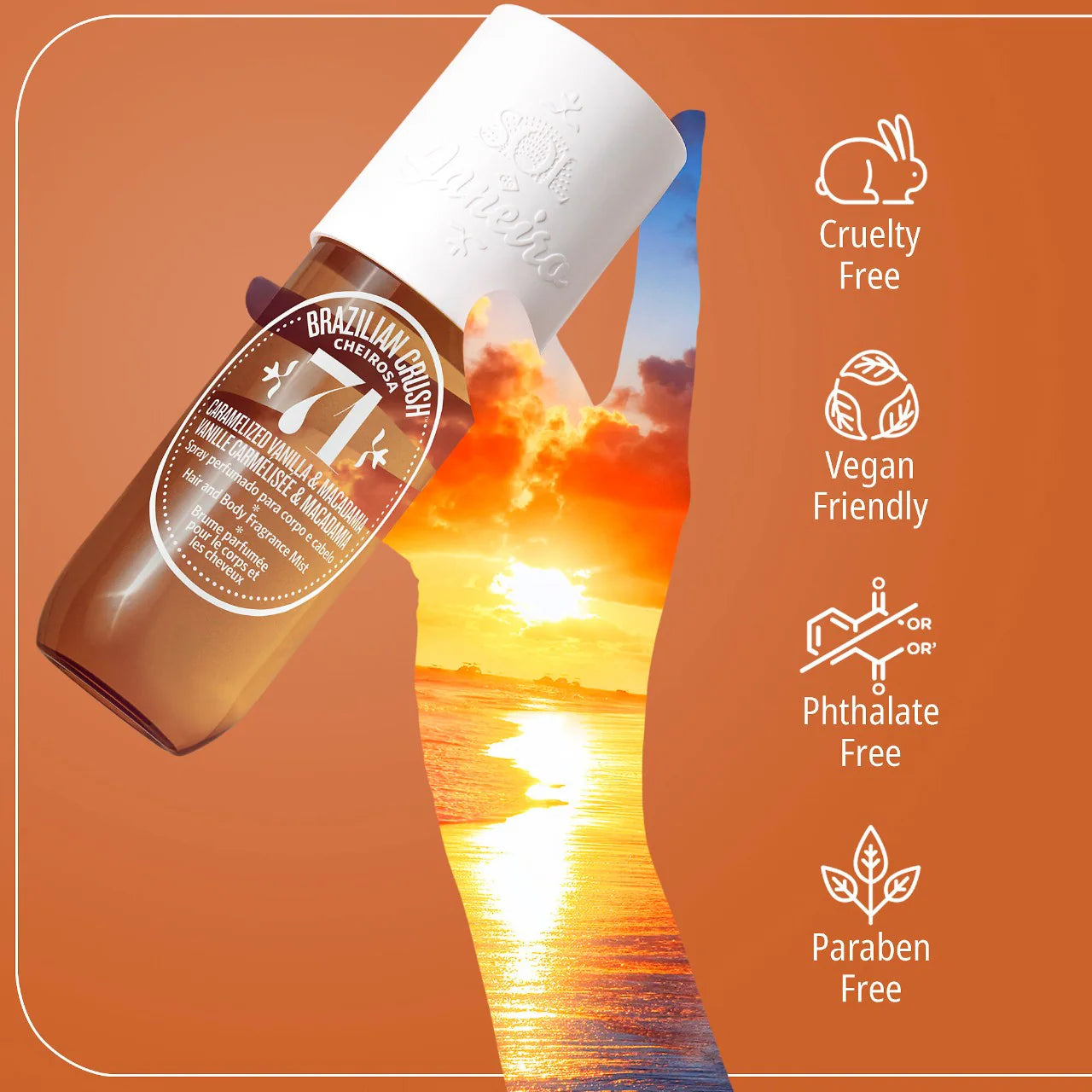 Brazilian Crush Cheirosa ’71 Hair & Body Fragrance Mist 90ml