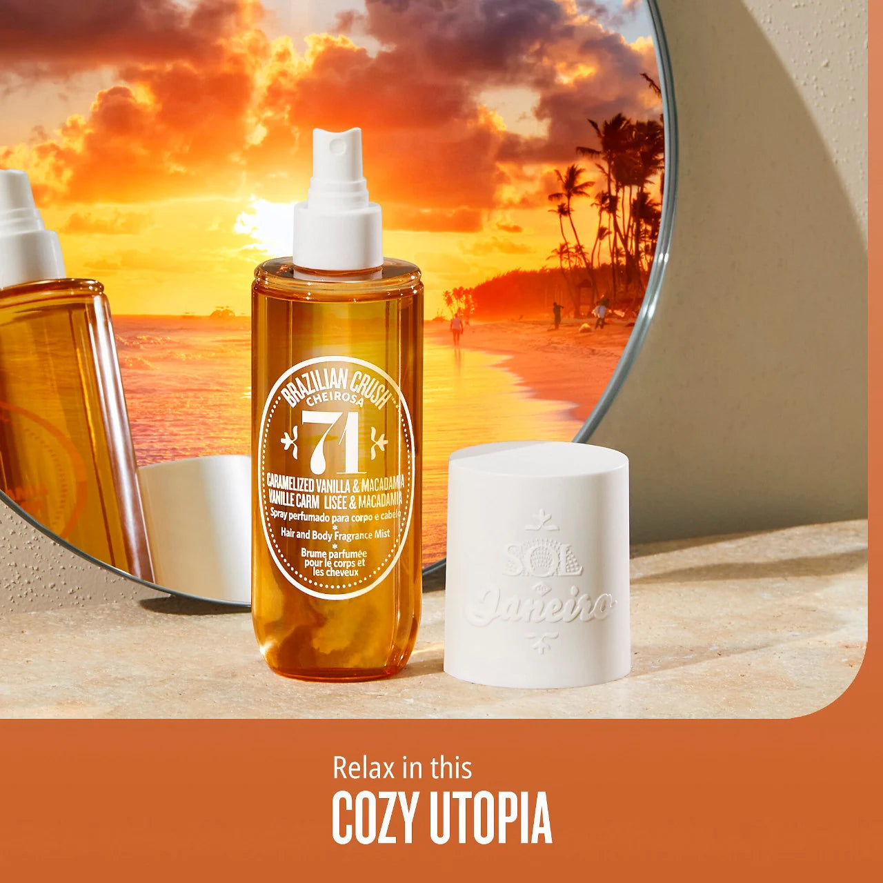 Brazilian Crush Cheirosa ’71 Hair & Body Fragrance Mist 90ml