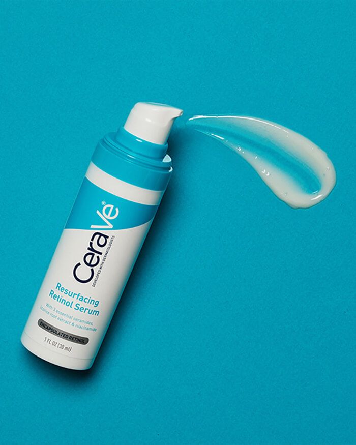 CeraVe Retinol Serum for Post-Acne Marks and Skin Texture | Pore Refining, Resurfacing, Brightening Facial Serum with Retinol and Niacinamide-Health & Beauty-Eclatbody-CeraVe-