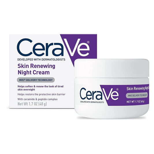 CeraVe Skin Renewing Night Cream | 48g-Health & Beauty-Eclatbody-CeraVe-