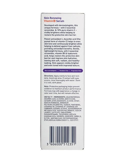 CeraVe Vitamin C Serum with Hyaluronic Acid | Skin Brightening Serum for Face with 10% Pure Vitamin C-Health & Beauty-Eclatbody-CeraVe-