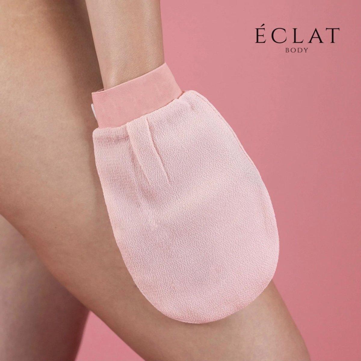 best Exfoliating Glove for body 100% natural and healthy for exfoliating the skin by eclat body lab