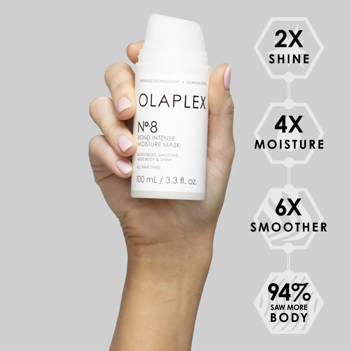Nº.8 BOND INTENSE MOISTURE MASK Olaplex-shampoo-Eclatbody-olaplex-