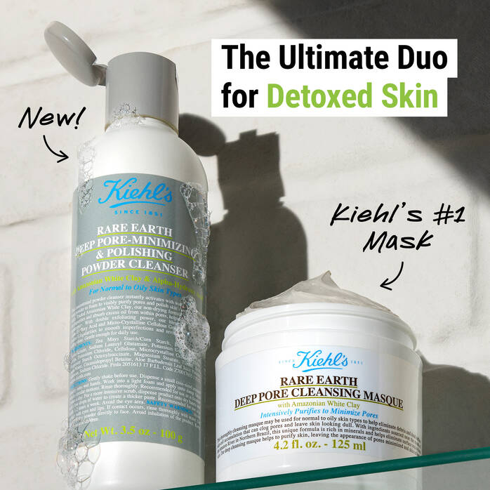 Rare Earth Deep Pore Minimizing Clay Mask | kiehl's--Eclatbody-kiehls-