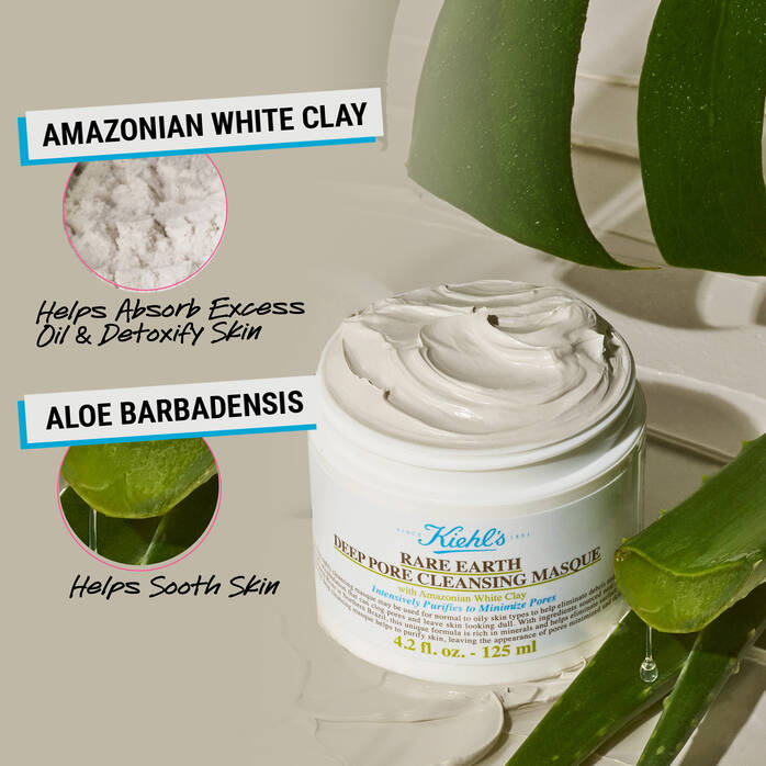 Rare Earth Deep Pore Minimizing Clay Mask | kiehl's--Eclatbody-kiehls-