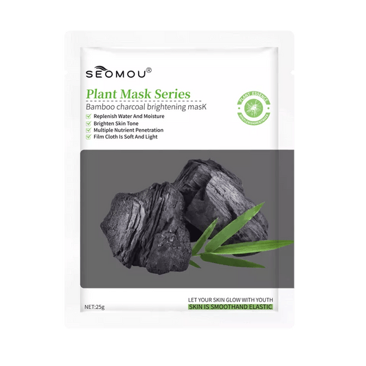 SEOMOU Bamboo Charcoal Brightening Korean Mask-Health & Beauty-Eclatbody-seomou-