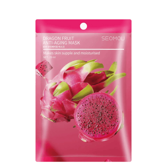 SEOMOU Dragon Fruit Anti-Aging Korean Mask-Health & Beauty-Eclatbody-seomou-