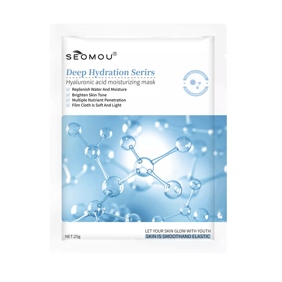 SEOMOU Hyaluronic Acid Moisturizing Korean Mask-Health & Beauty-Eclatbody-seomou-