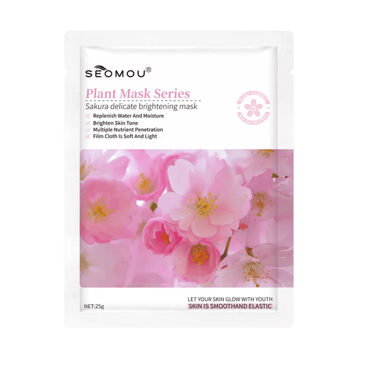 SEOMOU Sakura Delicate Brightening Korean Mask-Health & Beauty-Eclatbody-seomou-