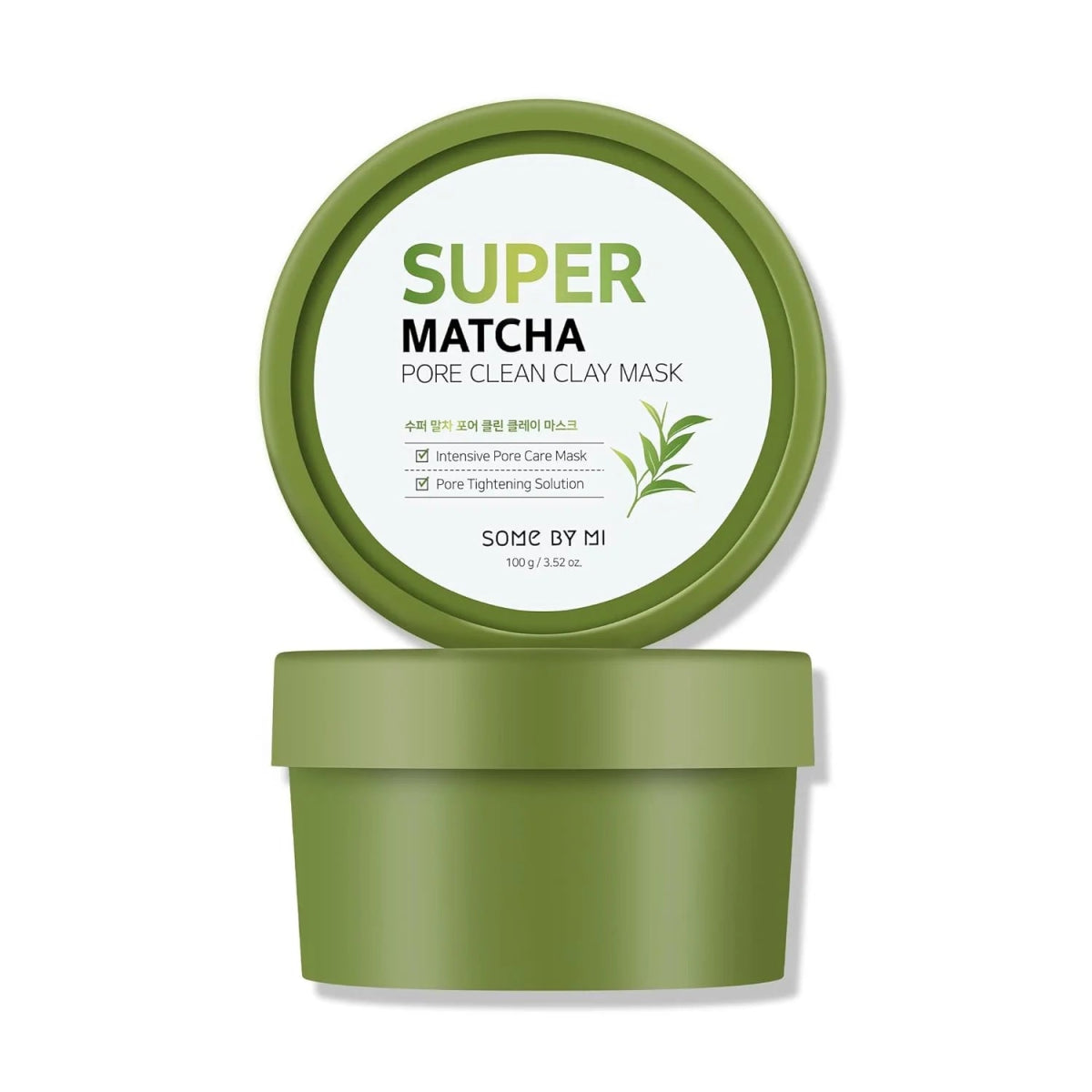 Super Matcha Pore Clean Clay Beauty Mask | SOME BY MI-skin care-Eclatbody-some by mi-