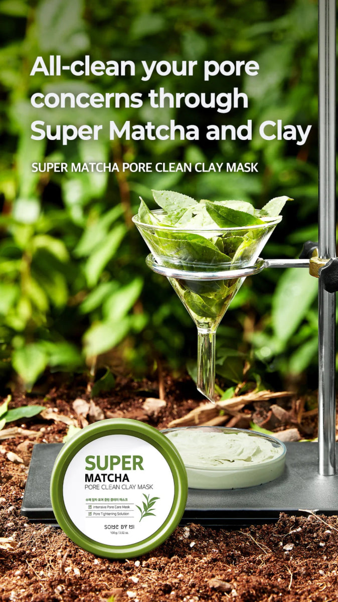 Super Matcha Pore Clean Clay Beauty Mask | SOME BY MI-skin care-Eclatbody-some by mi-