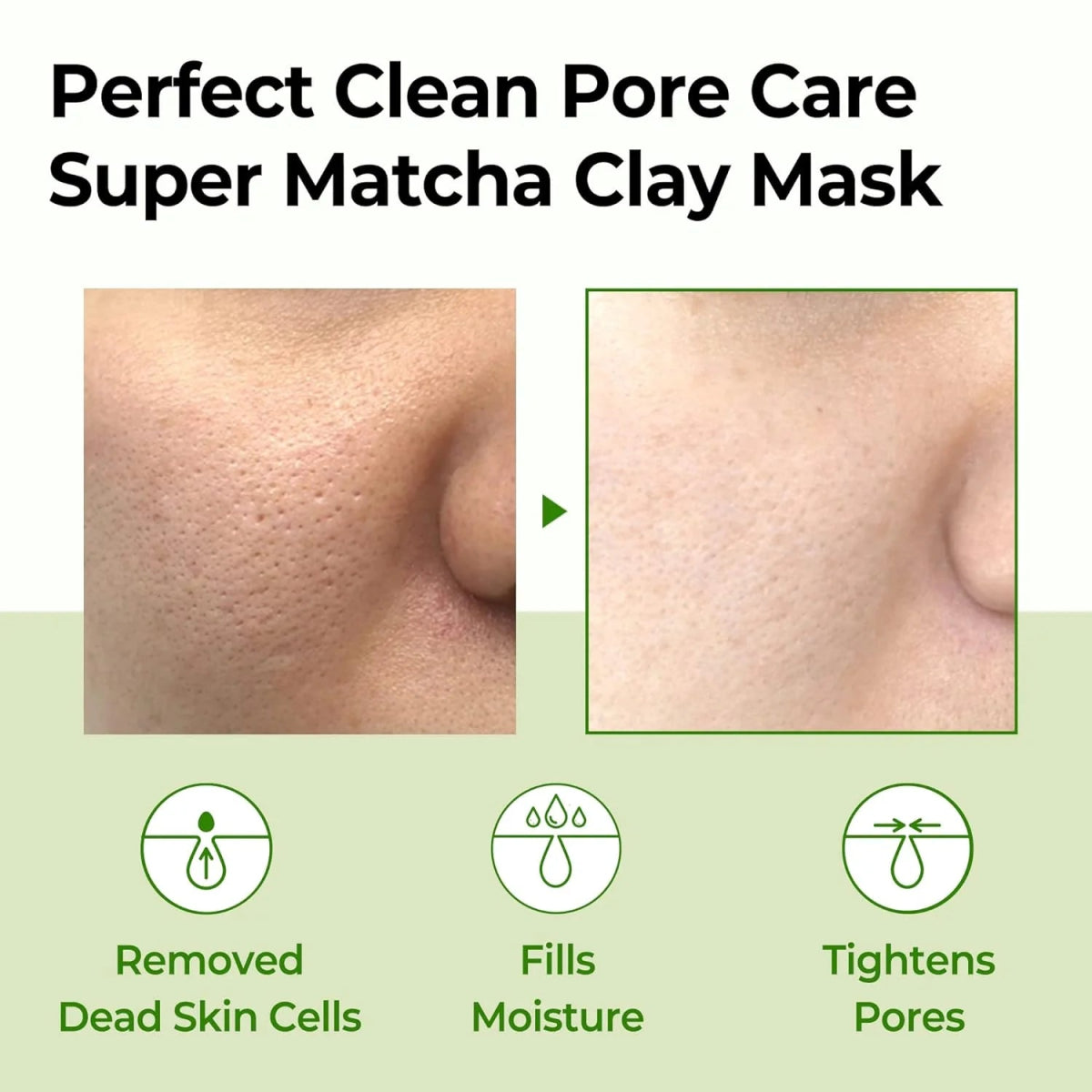 Super Matcha Pore Clean Clay Beauty Mask | SOME BY MI-skin care-Eclatbody-some by mi-
