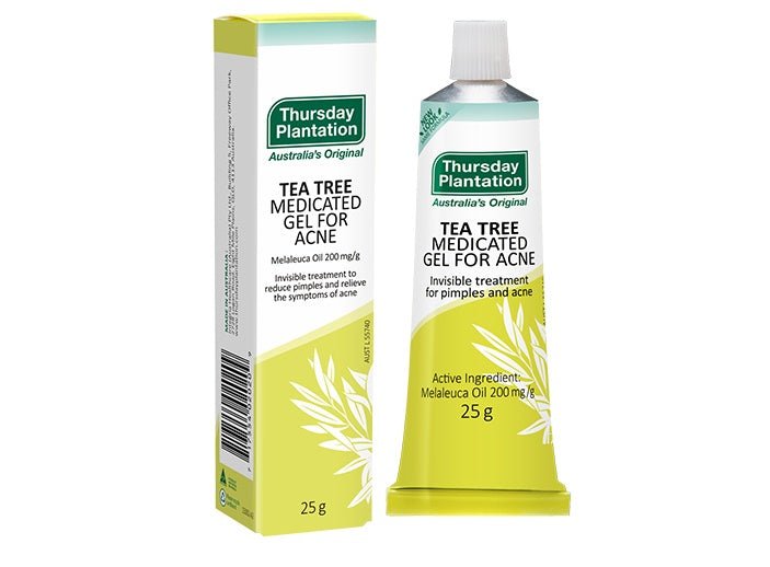 TEA TREE MEDICATED GEL FOR ACNE | Thursday Plantation-Health & Beauty-Eclatbody-thursday plantation-