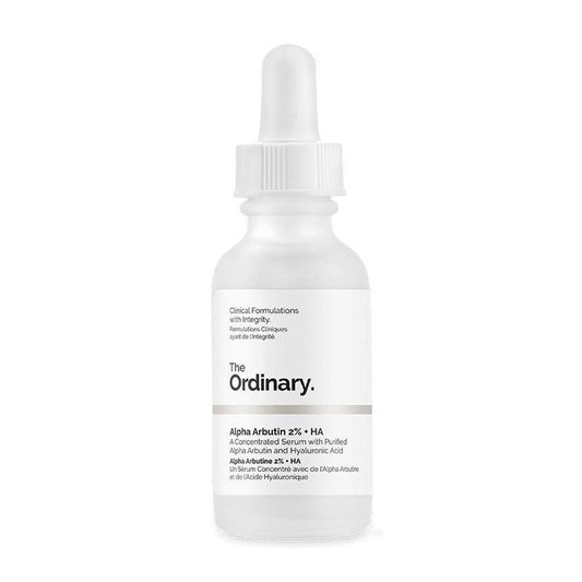 the ordinary Alpha Arbutin 2% + HA serum by eclat body lab