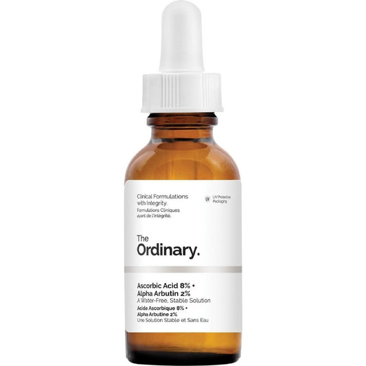 the ordinary Ascorbic Acid 8% + Alpha Arbutin 2% serum by eclat body lab