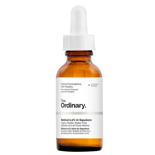 the ordinary Retinol 0.2% in Squalane serum by eclat body lab lebanon