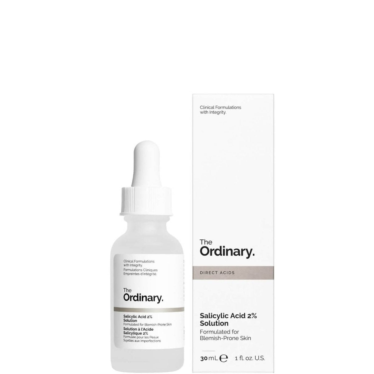 the ordinary Salicylic Acid 2% Solution serum by eclat body lab