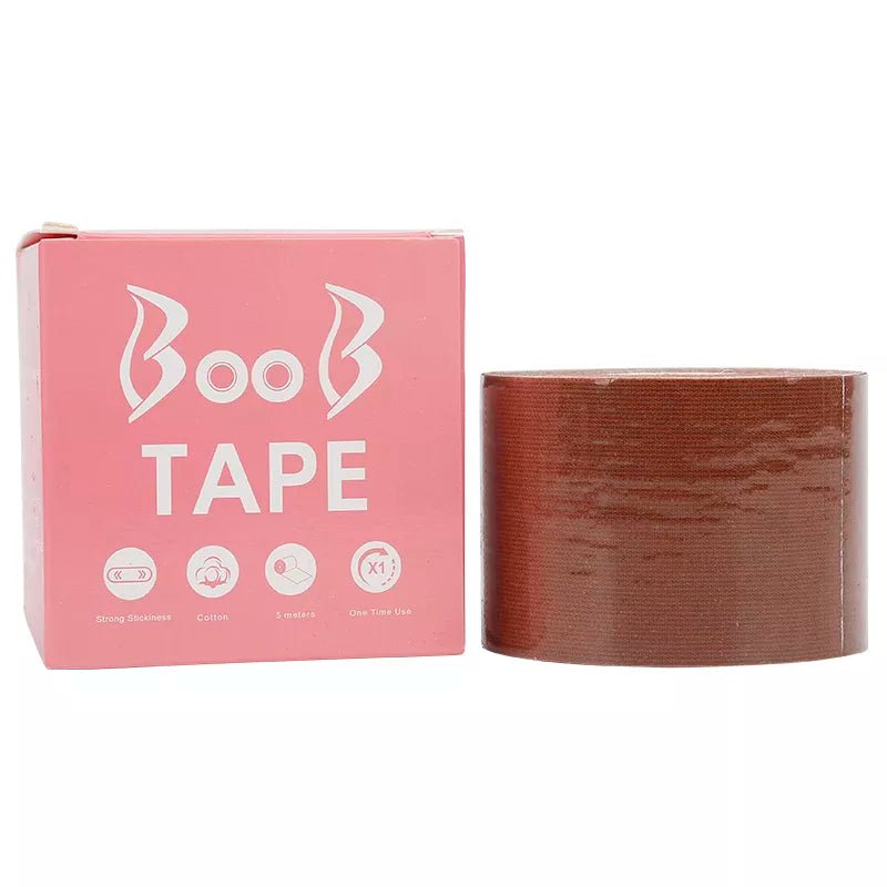 The Original Booby Tape for breast lift | Invisible, strapless, braless boob tape | 5-Meter Roll-Health & Beauty-Eclatbody-Eclat-