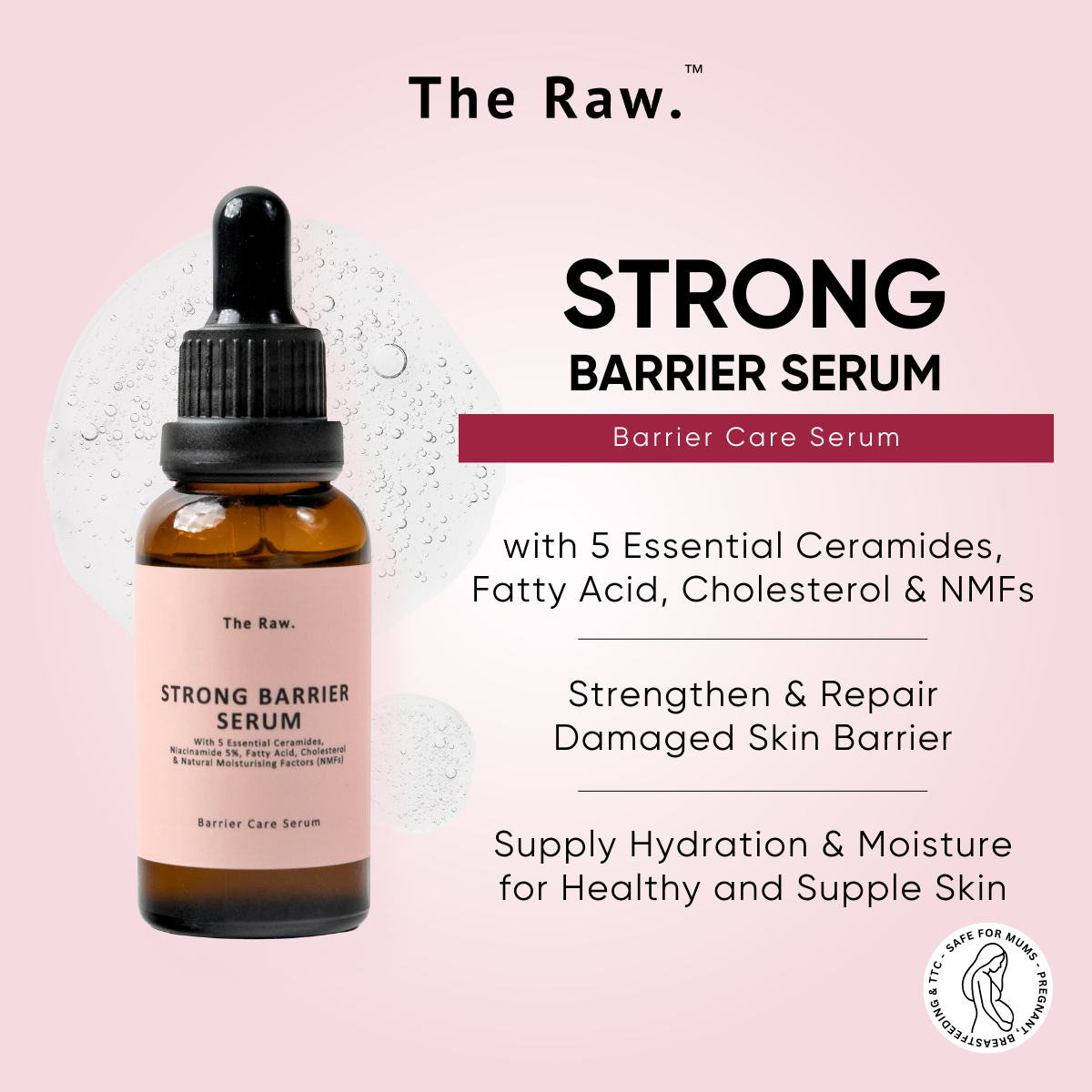 The Raw. Strong Barrier Serum (30 ml)