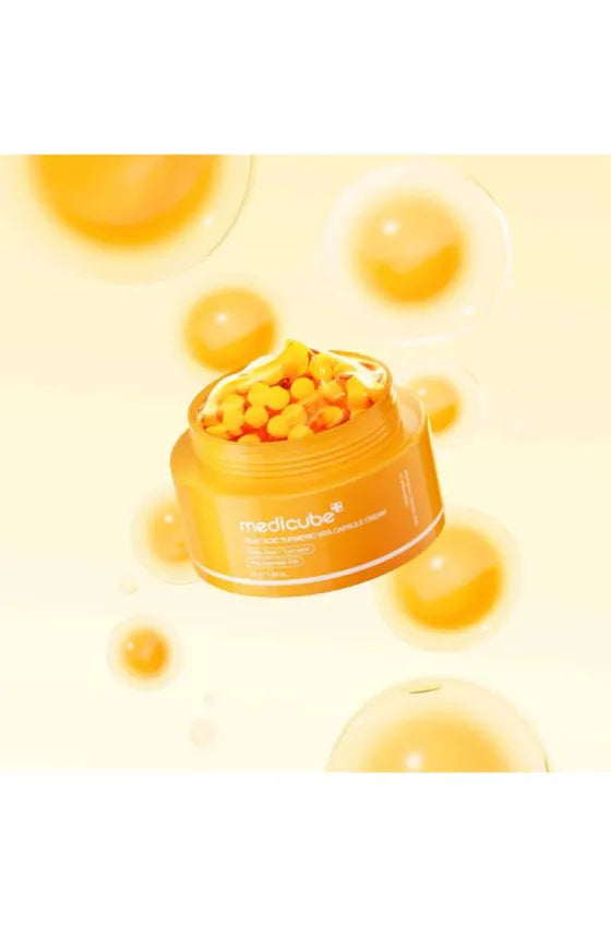 MEDICUBE KOJIC ACID TURMERIC VITA CAPSULE CREAM
