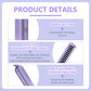 Rechargeable Hot Comb Hair Straightener Cordless 3 Adjustable Temp Flat Iron Heating Hair Brush Suitable For All Hair Types, Multicolour