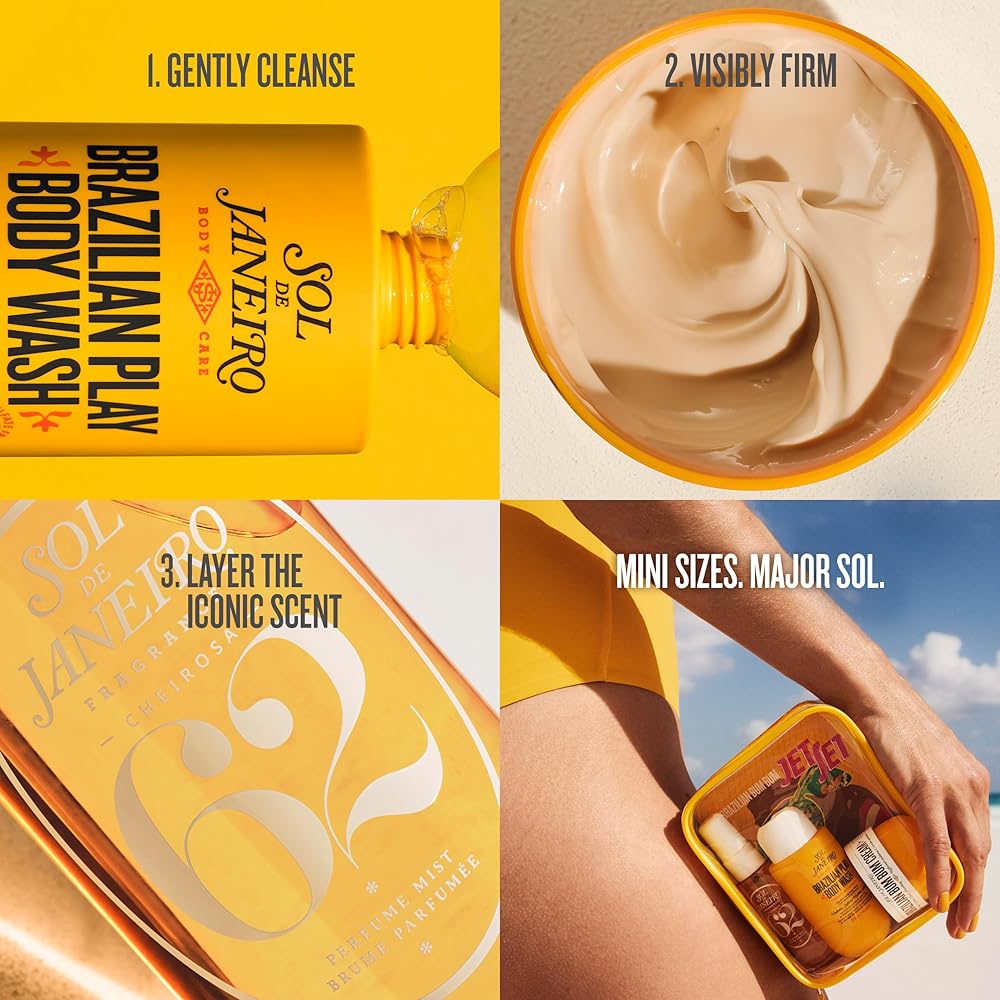 Sol De Janeiro Set Mini Cheirosa '62  4 Pieces