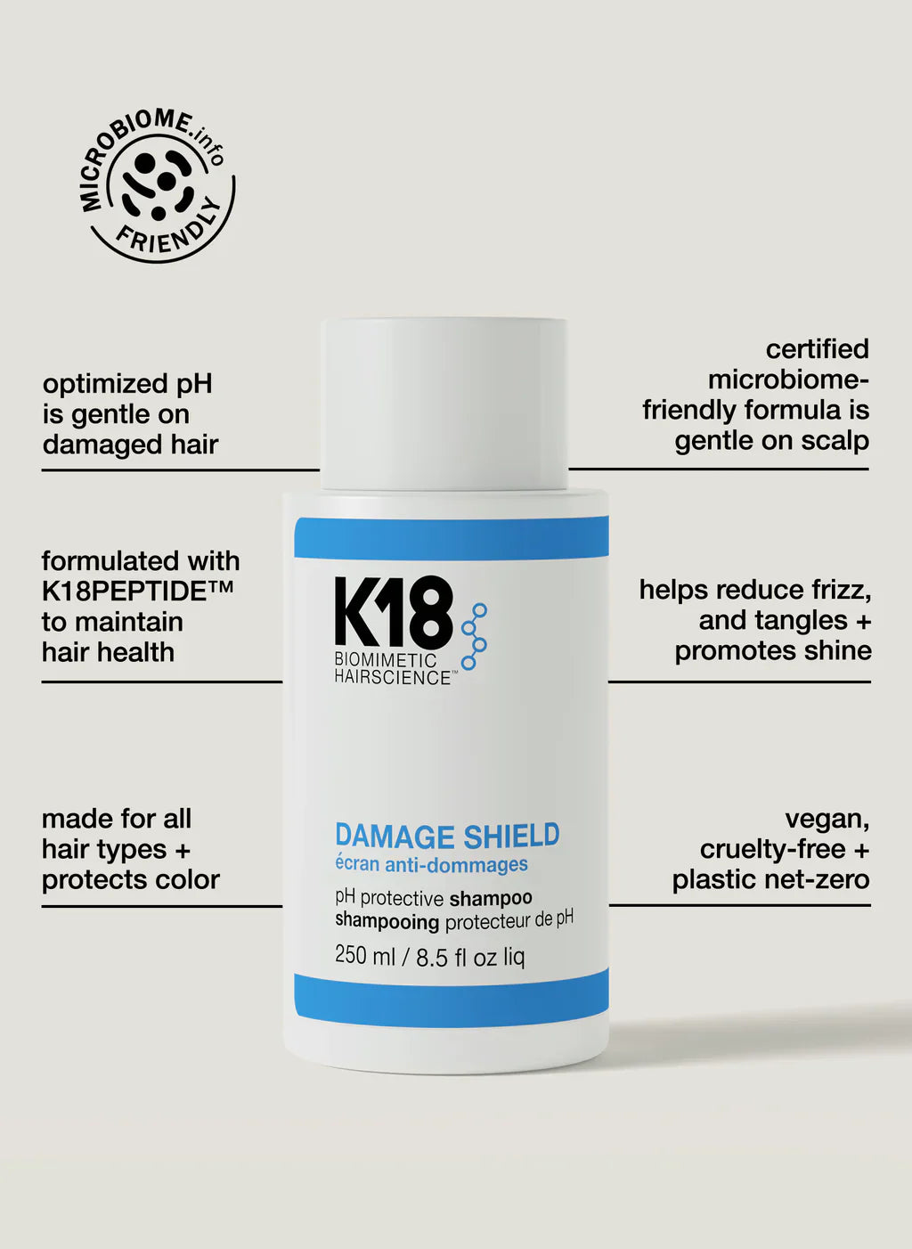 DAMAGE SHIELD pH protective shampoo