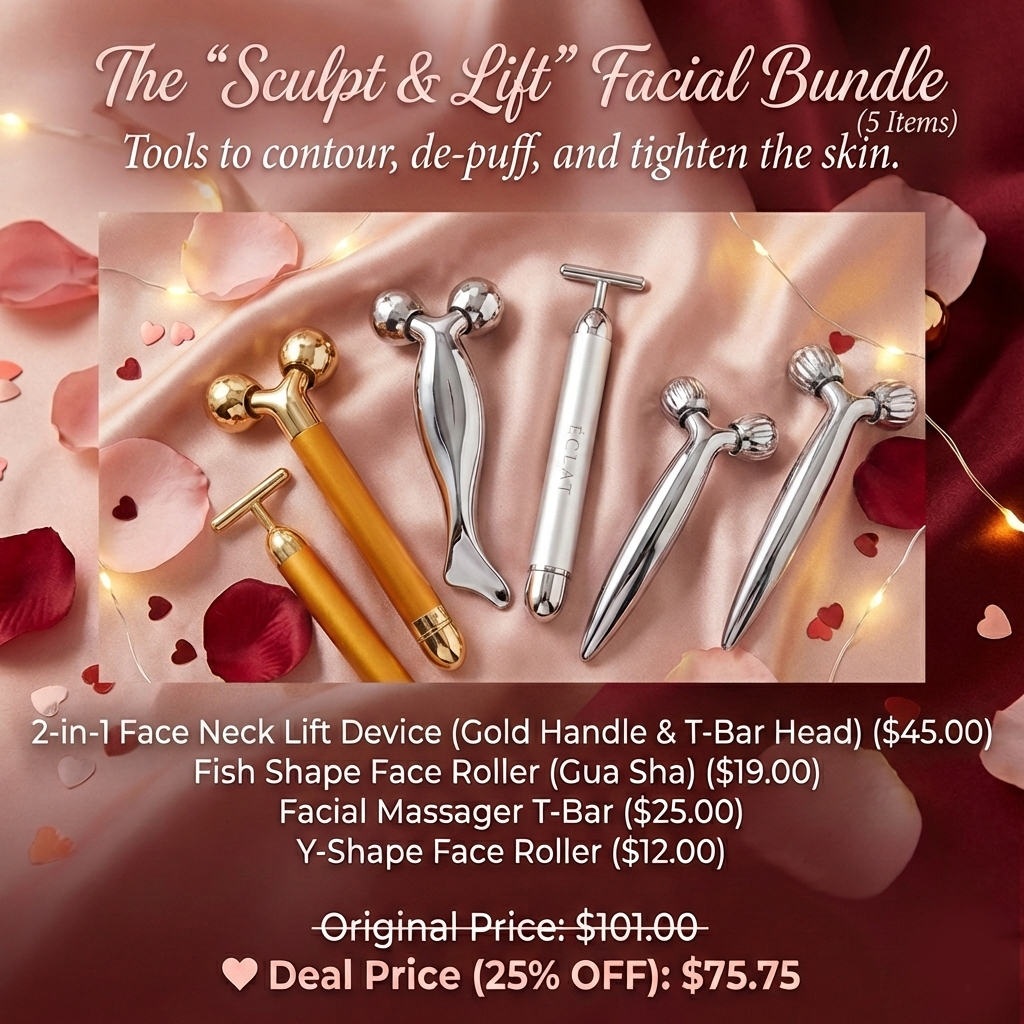 The sculpt and lift facial Bundle