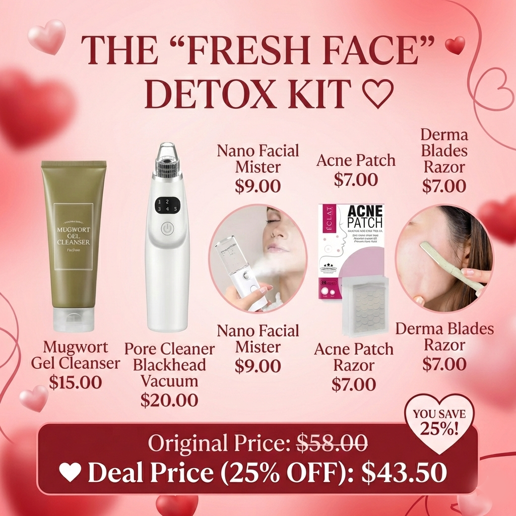The fresh face detox Kit