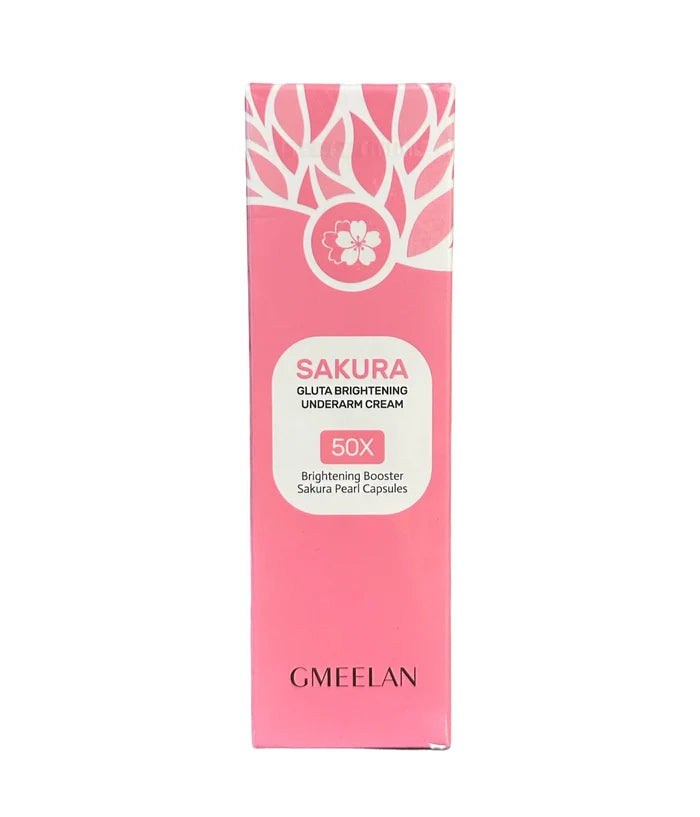 Sakura Gluta Underarm Whitening Cream,Intimate Area Skin Lightening Cream
