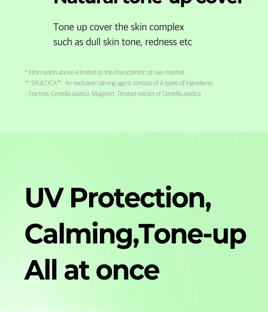 SOME BY MI - Truecica Mineral Calming Tone-Up Suncream