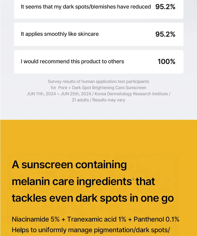 celimax - Pore+ Dark Spot Brightening Care Sunscreen