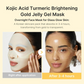 Medicube Kojic Acid Turmeric Gold Jelly Gel Mask pack of 4