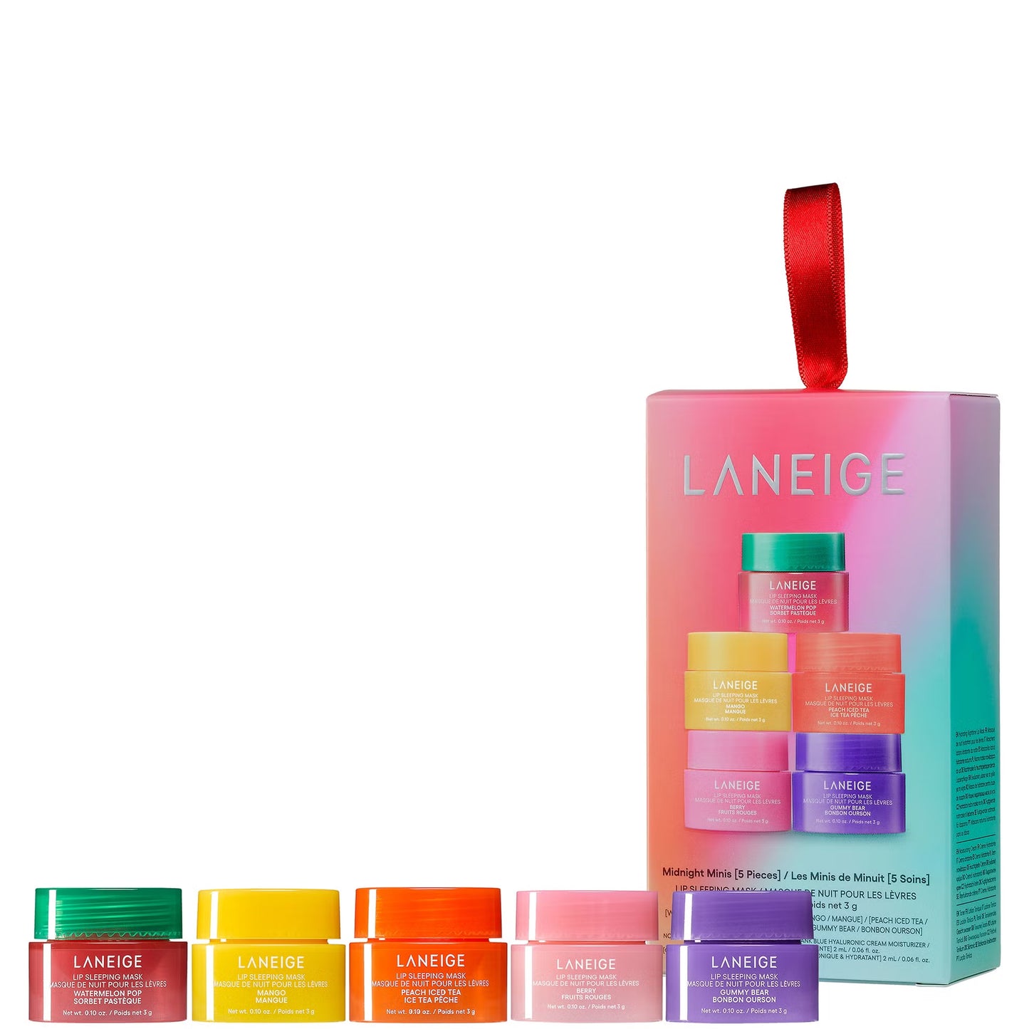 LANEIGE Midnight Minis Set x5