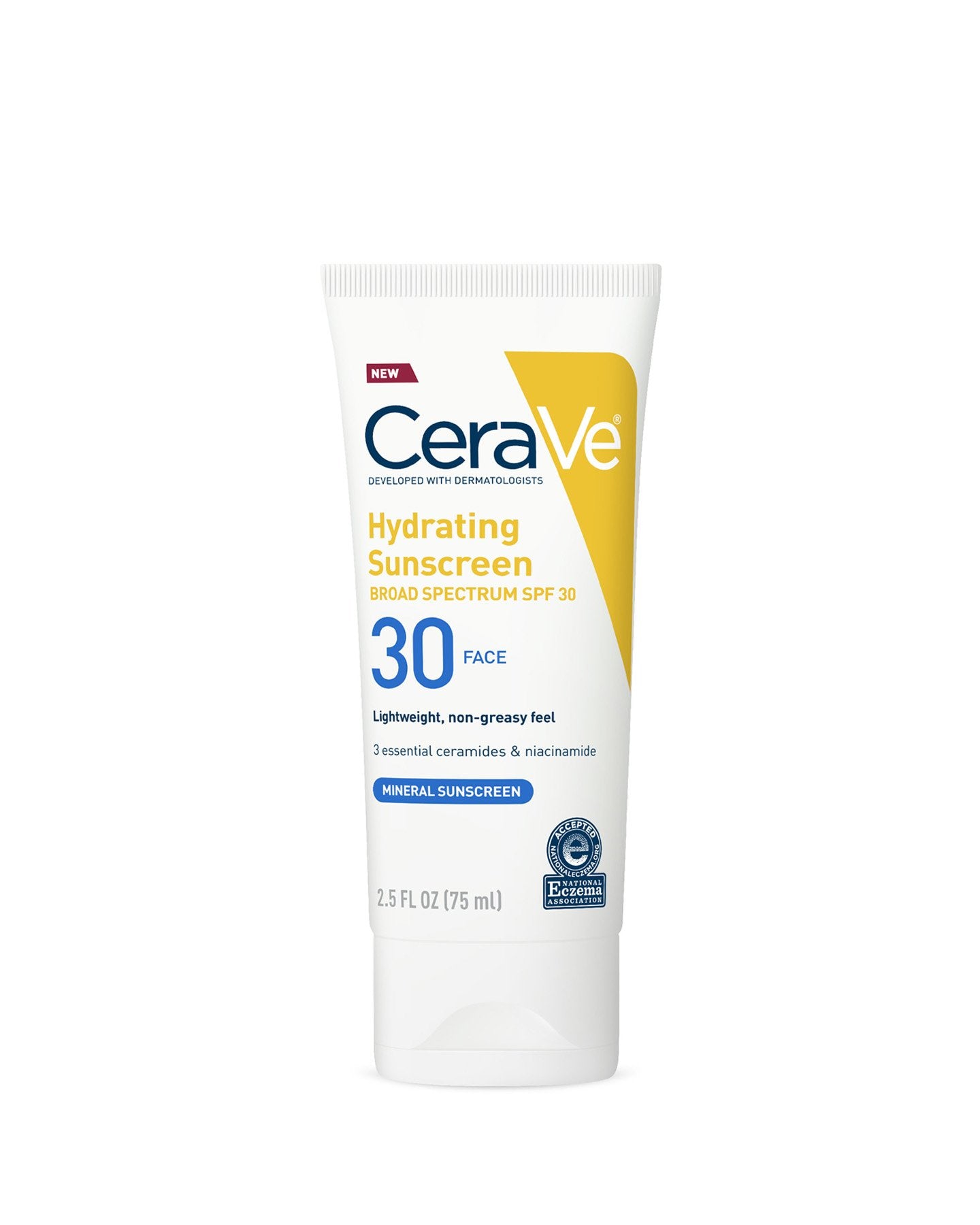 Hydrating Mineral Sunscreen SPF 30 Face Lotion | Cerave