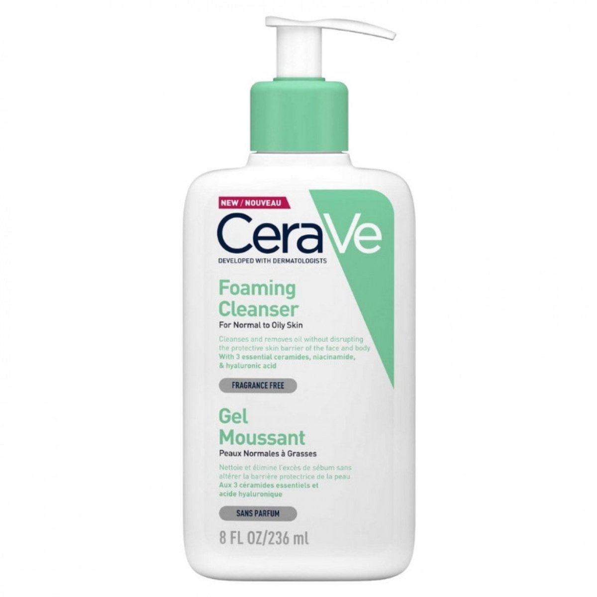 CeraVe Foaming Cleanser (Normal to Oily Skin) BY ECLAT BODY LAB