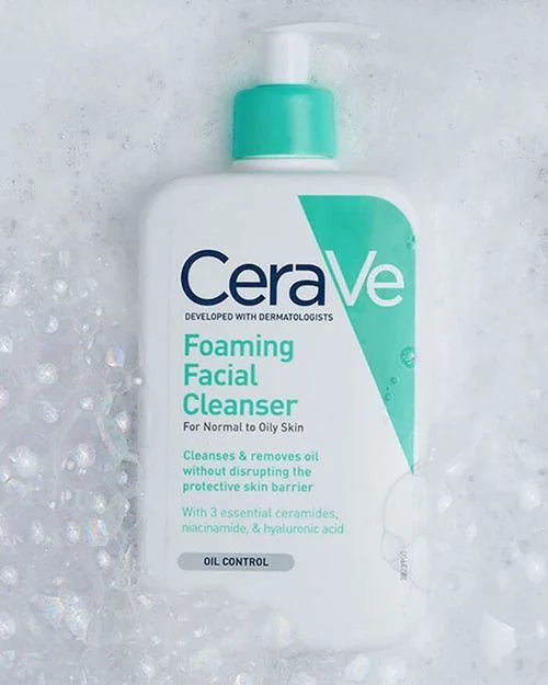 CeraVe Foaming Facial Cleanser | Normal to Oily Skin | USA Made 355ml-Health & Beauty-Eclatbody-CeraVe-